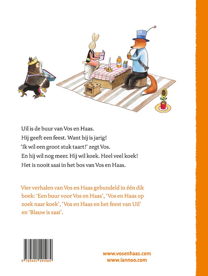 Het grote voorleesboek van Vos en Haas
