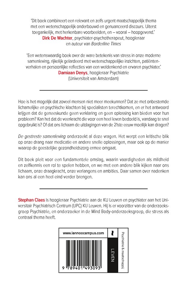 De gestreste samenleving