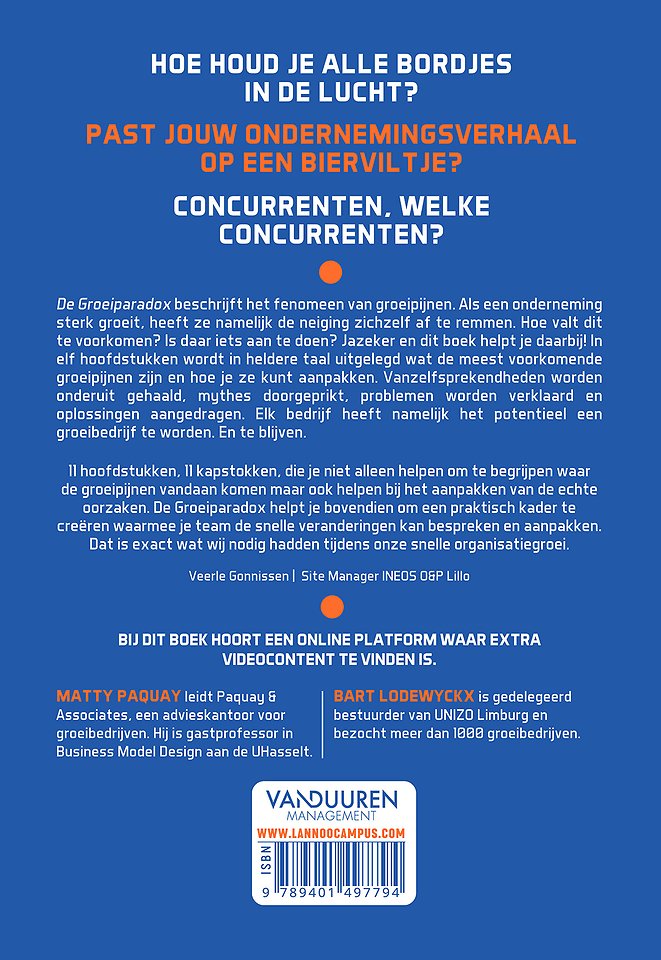De Groeiparadox