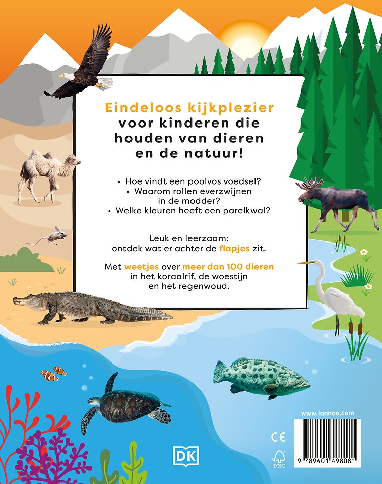Mijn grote flapjesboek van alle dieren