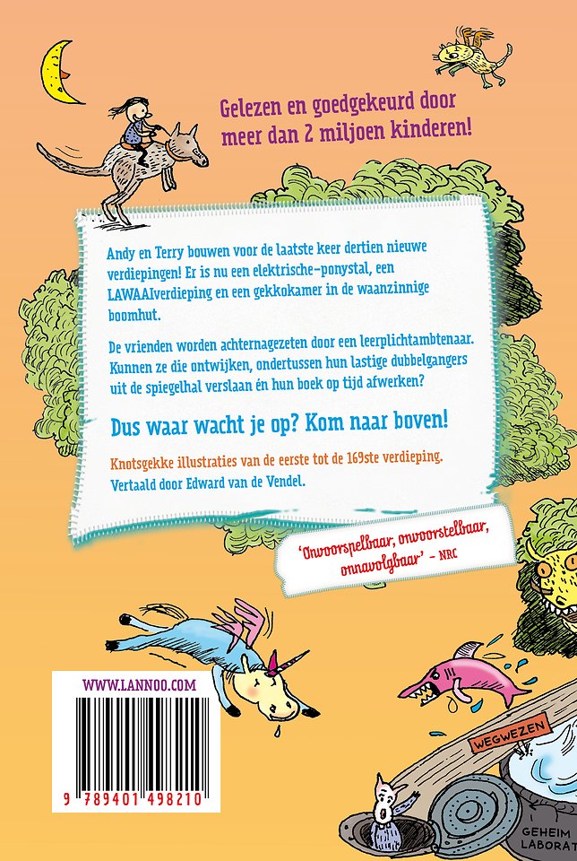 De waanzinnige boomhut van 169 verdiepingen
