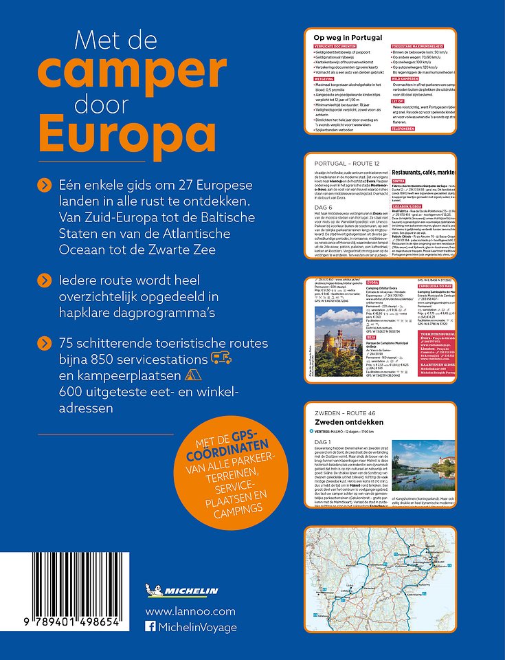 Met de camper door Europa