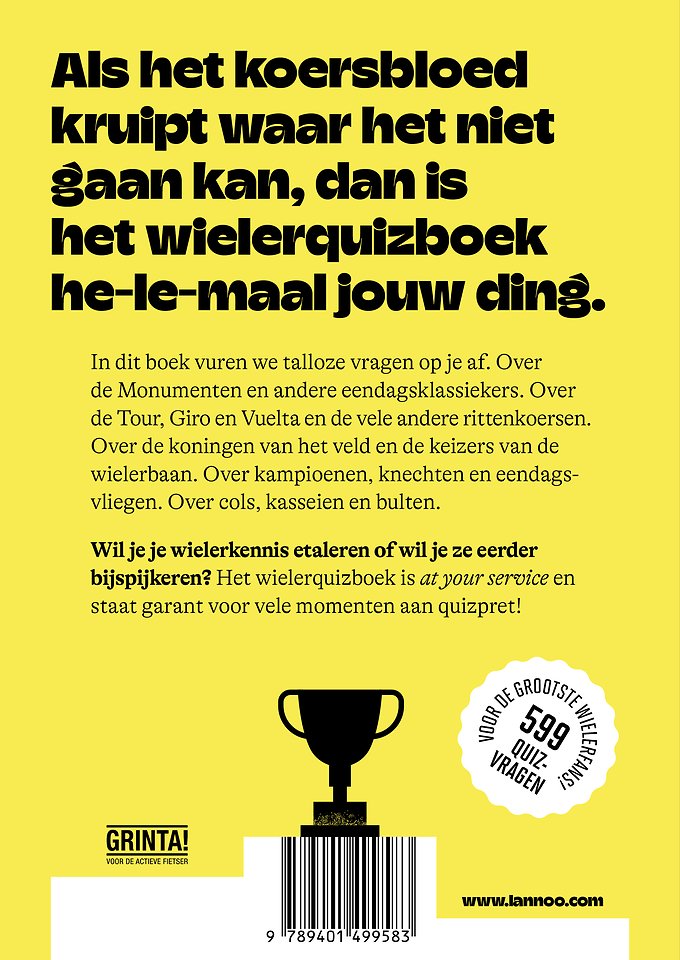 Het wielerquizboek
