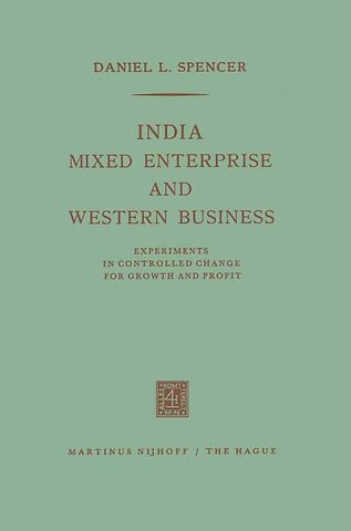 India, Mixed Enterprise and Western Business