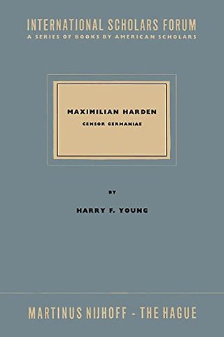 Maximillian Harden