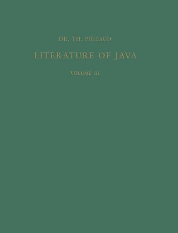 Literature of Java