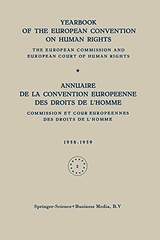 Yearbook of the European Convention on Human Rights / Annuaire de la Convention Europeenne des Droits de L'Homme