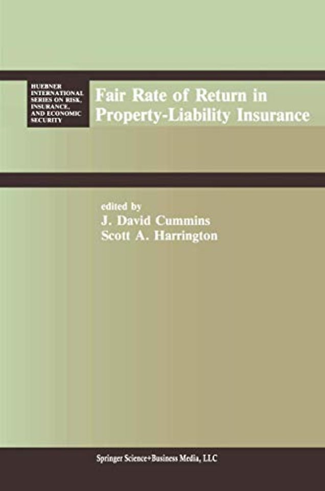 Fair Rate of Return in Property-Liability Insurance