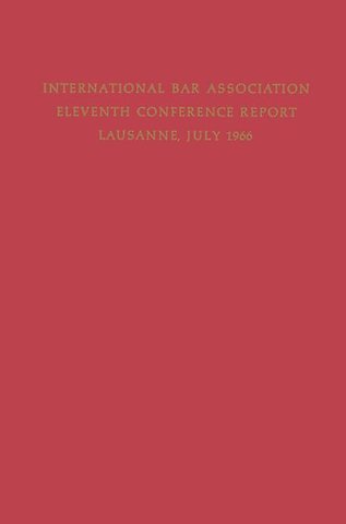 Eleventh Conference of the International Bar Association