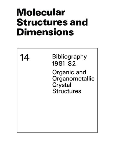 Molecular Structures and Dimensions
