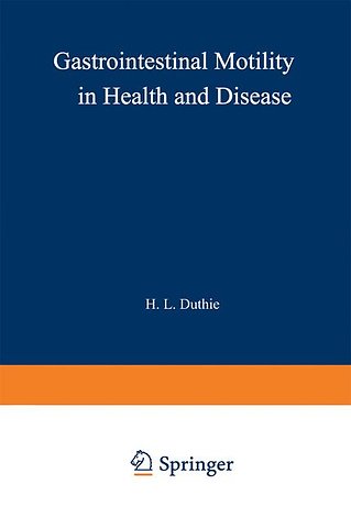 Gastrointestinal Motility in Health and Disease