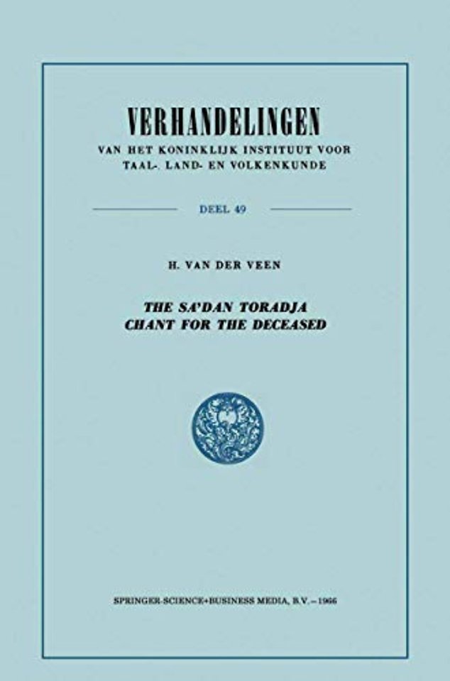 The Sa’dan Toradja Chant for the Deceased