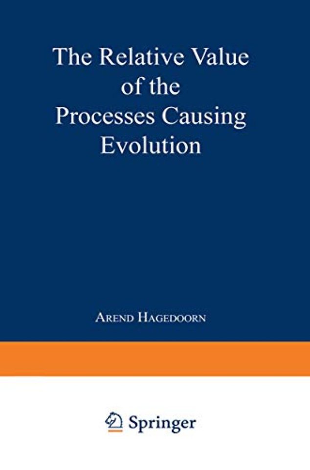 The Relative Value of the Processes Causing Evolution