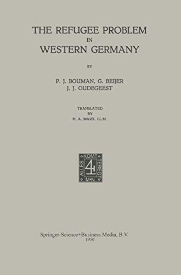 The Refugee Problem in Western Germany