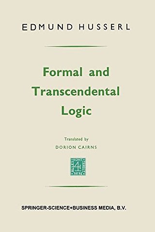 Formal and transcendental logic