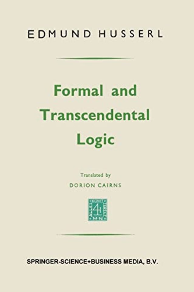 Formal and transcendental logic