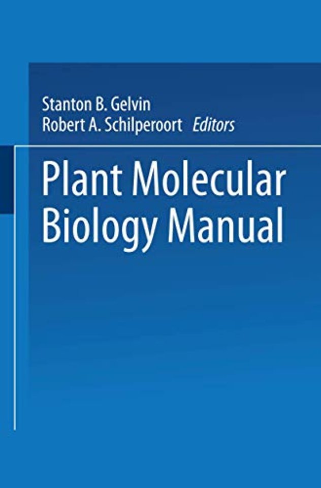 Plant Molecular Biology Manual