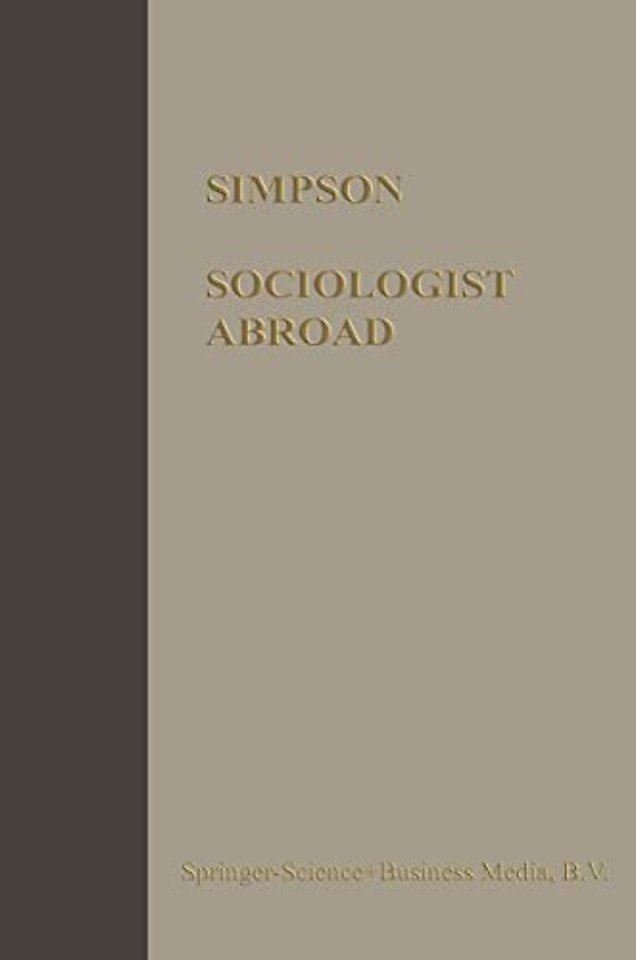 Sociologist Abroad