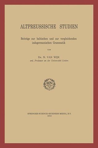 Altpreussische Studien