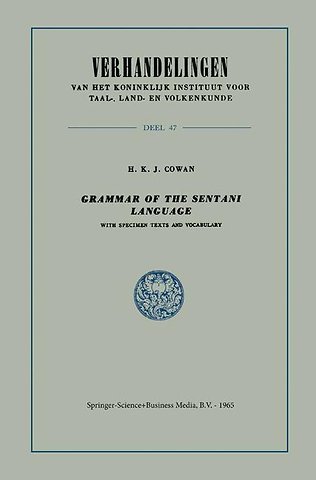 Grammar of the Sentani Language
