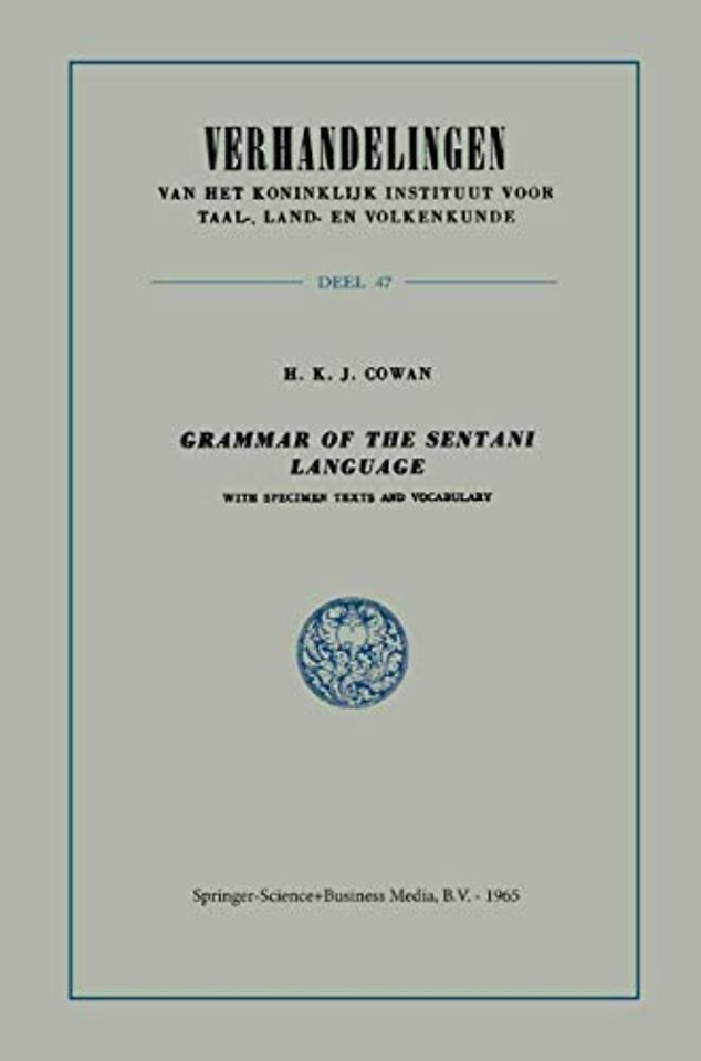 Grammar of the Sentani Language