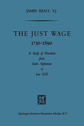 The Just Wage, 1750–1890