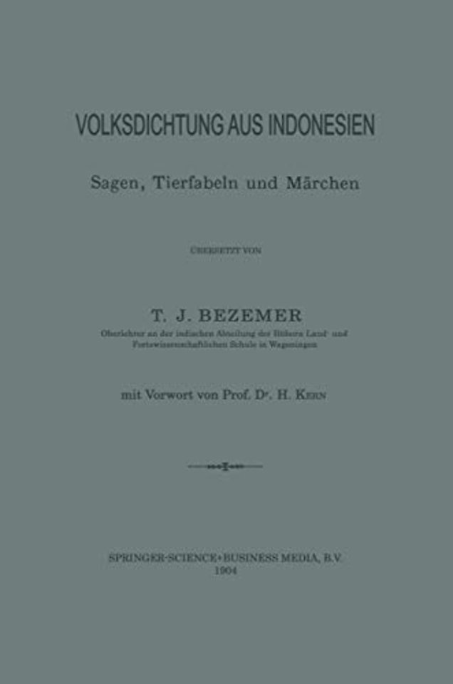 Volksdichtung aus Indonesien