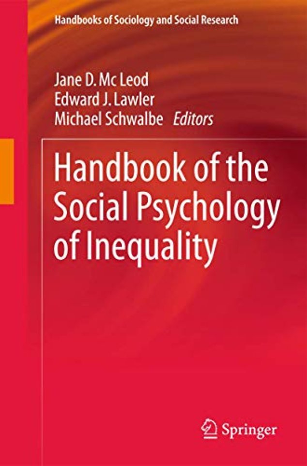 Handbook of the Social Psychology of Inequality