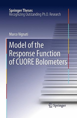 Model of the Response Function of CUORE Bolometers