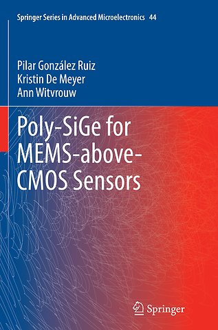 Poly-SiGe for MEMS-above-CMOS Sensors