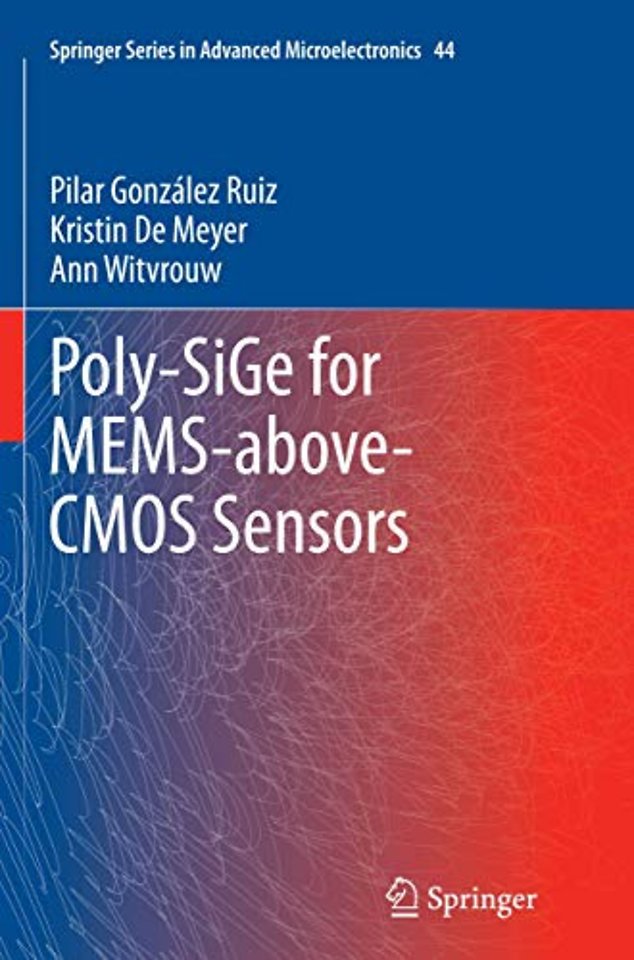 Poly-SiGe for MEMS-above-CMOS Sensors