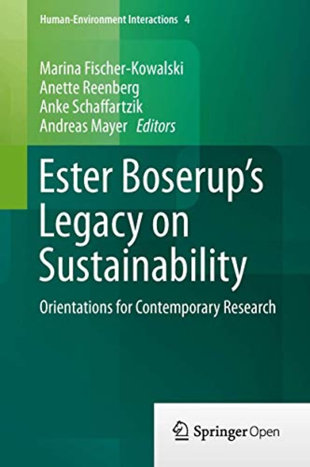 Ester Boserup’s Legacy on Sustainability