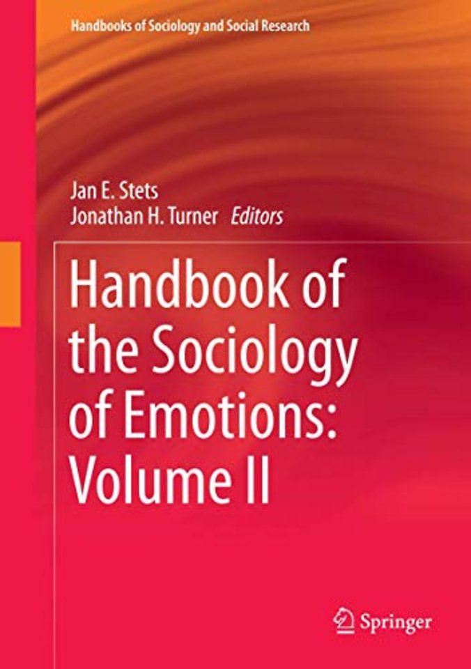 Handbook of the Sociology of Emotions: Volume II