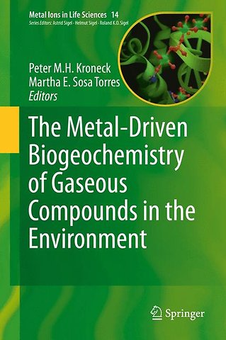 The Metal-Driven Biogeochemistry of Gaseous Compounds in the Environment