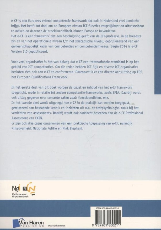 e-CF in de praktijk