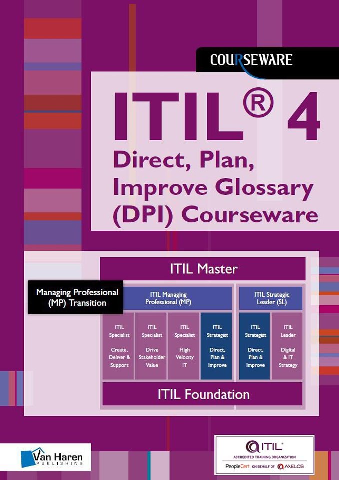 ITIL® 4 Direct, Plan, Improve Glossary (DPI) Courseware