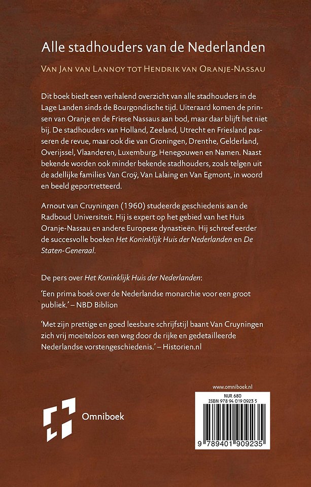 Stadhouders in de Nederlanden