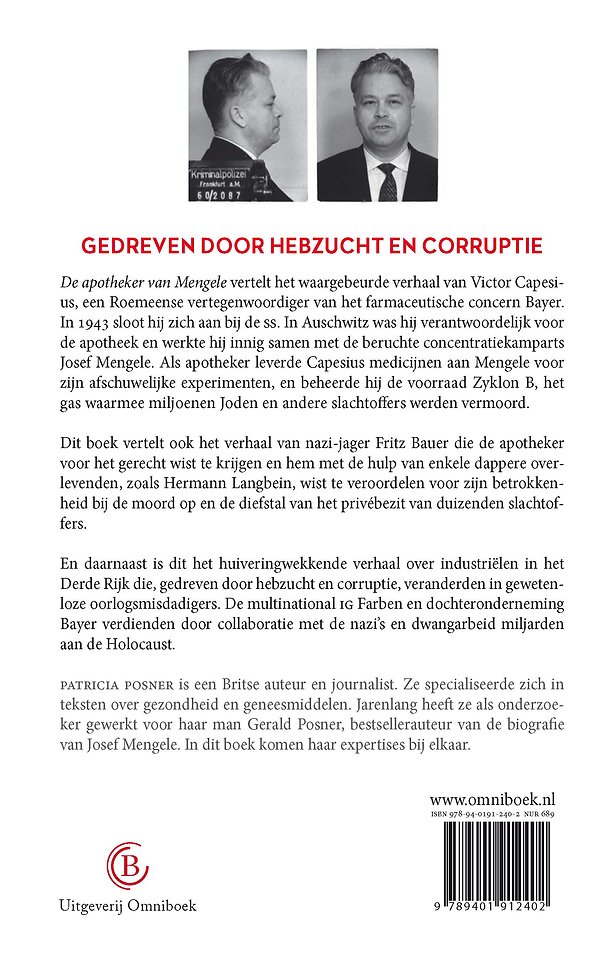 De apotheker van Mengele