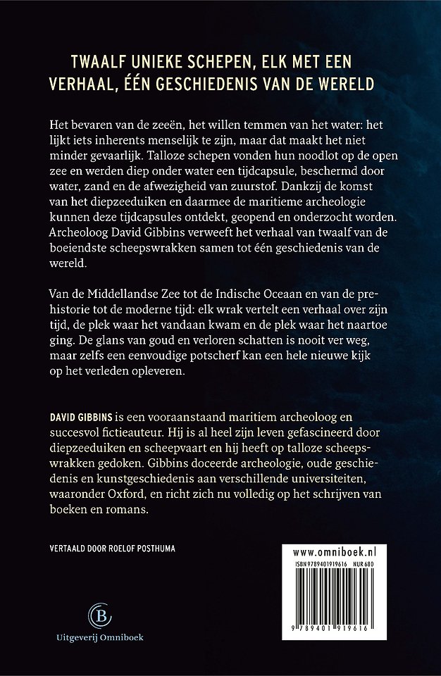 Een geschiedenis van de wereld in twaalf scheepswrakken