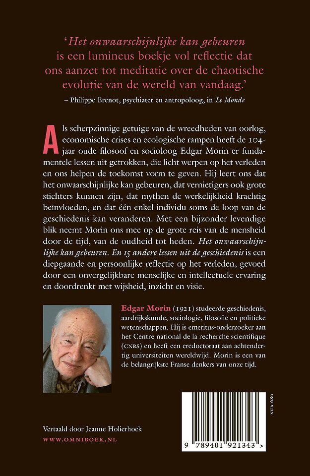 Het onwaarschijnlijke kan gebeuren