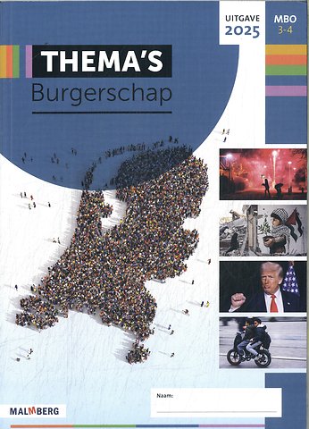 Thema's Burgerschap leerwerkboek niveau 3-4 2025-2026