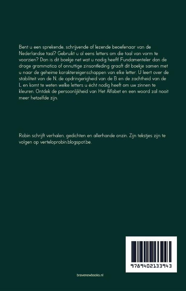 De persoonlijkheid van Het Alfabet