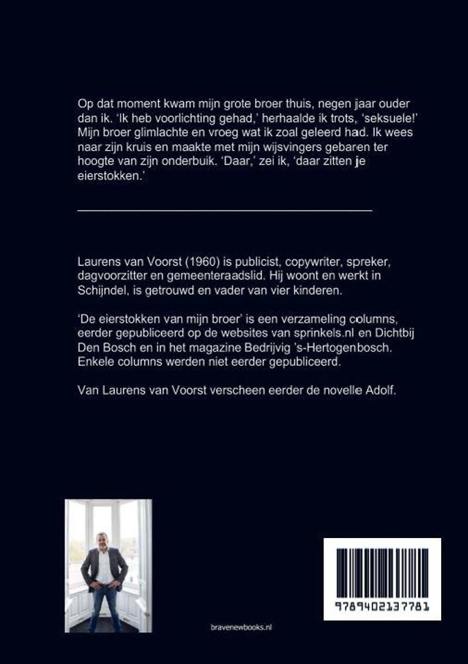 De eierstokken van mijn broer