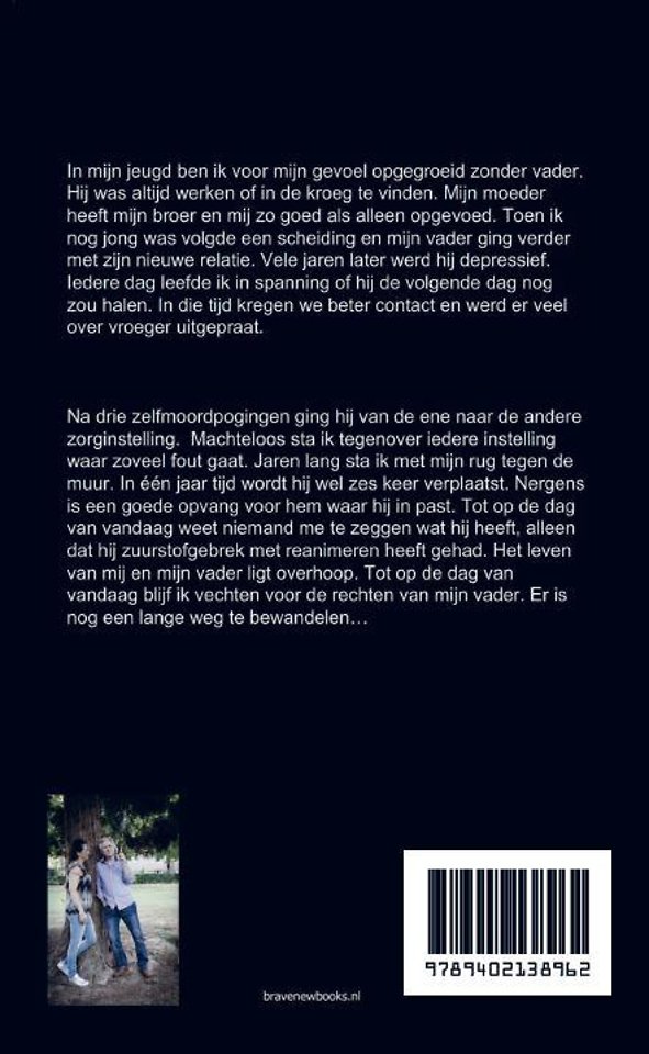 Met mijn rug tegen de muur