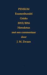 Pensum Examenbundel Grieks 2015/2016 Herodotus