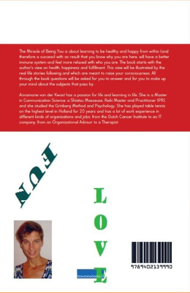 The miracle of being you