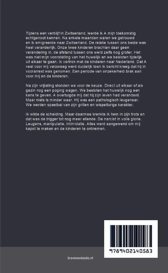 Scheiden van een narcist