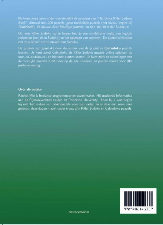 Het enorme killer sudoku boek