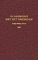 In Harmonie met het Oneindige