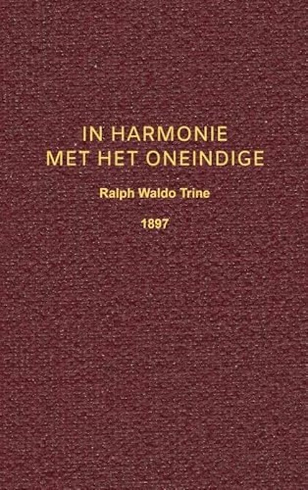 In Harmonie met het Oneindige